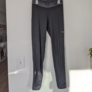 Nike black thermal cold weather leggings